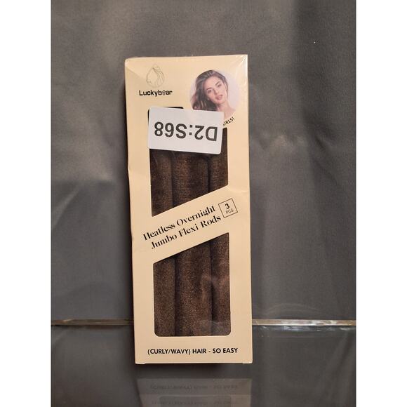 LuckyBear Overnight Heatless Jumbo Flexi Rods (2 packs) - Picture 5 of 5